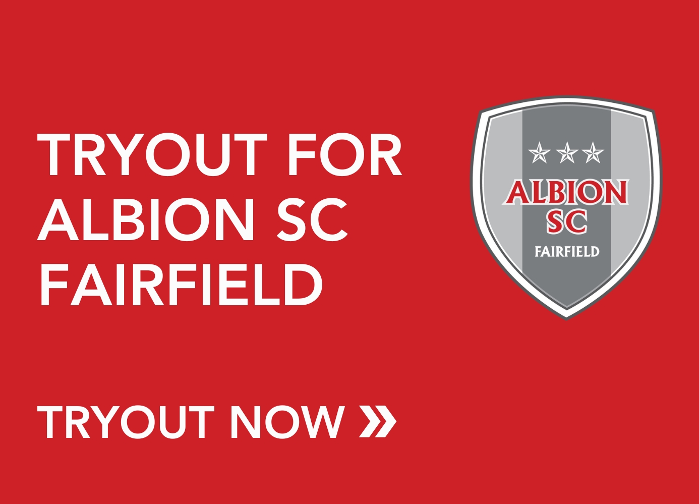 Tryout for ALBION SC Fairfield